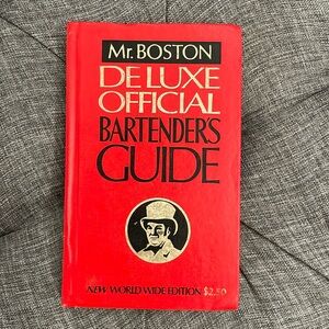 Mr. Boston De Luxe Official Bartender’s Guide Hard Copy